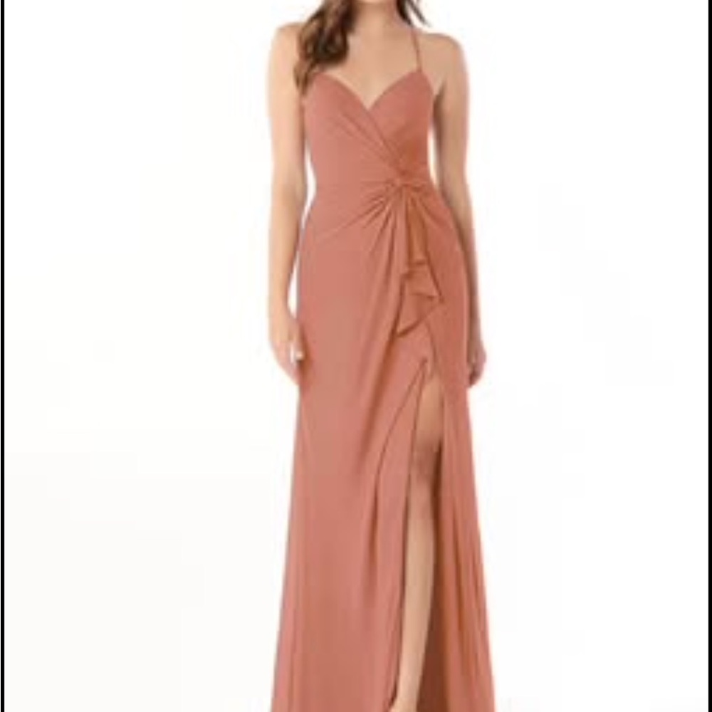Azazie Women's Bridesmaid Dress in Mai Tai Colour
